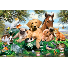 80 Piece Summer Pals Board Puzzle 80 Piece Summer Pals Board Puzzle